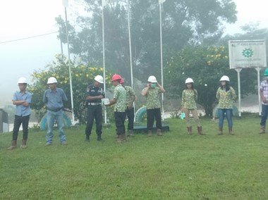 Pembagaian Masker kepada Karyawan dan Mitra kerja